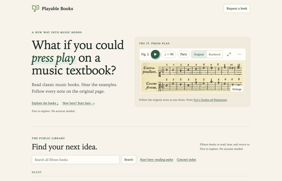 Playable Books screenshot
