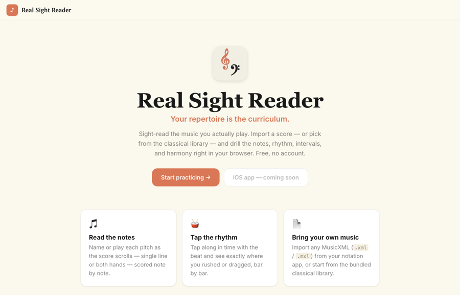 Real Sight Reader screenshot